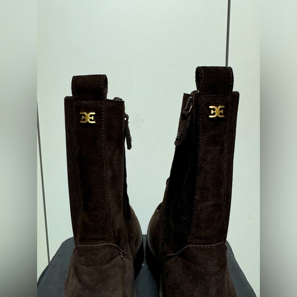 New Sam Edelman Women's Evina Combat Platform Boot - Picture 5 of 11